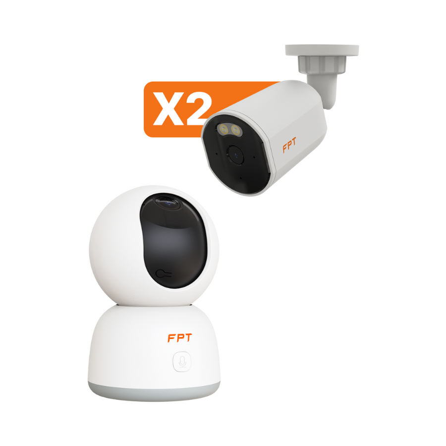 Combo 3 camera ( trong, 2 ngoài)